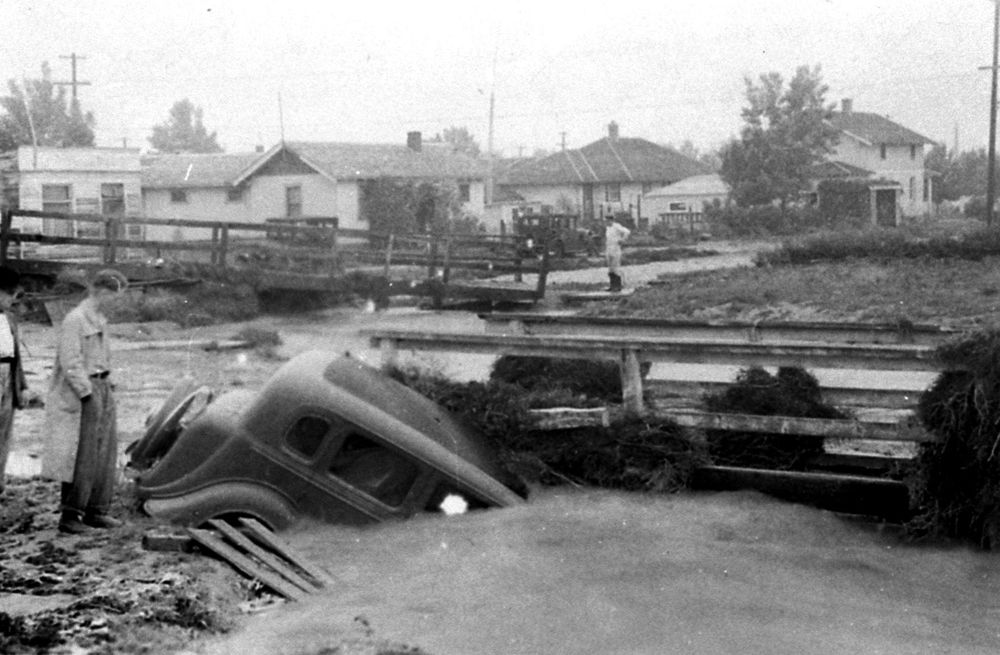 Havre History: The Bull Hook unit of the Havre flood control project ...